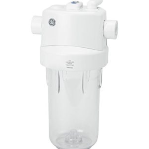 GE Whole House Water Filtration System | Reduces Sediment, Rust & More | Install Kit & Accessories Included | Filter Not Included | Replace Filters (FXHTC, FXHSC) Every 3 Months | GXWH40L