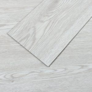 VEELIKE Whitewash Oak Vinyl Flooring Planks Peel and Stick Floor Tile Waterproof Laminate Flooring 32-Planks Wood Vinyl Floor Tiles Peel and Stick for Bedroom Living Room Kitchen Bathroom RV 6''x36''